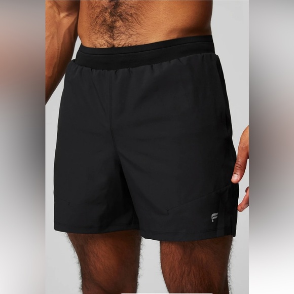 Fabletics Black The Fundamental Short II 7 Inch Inseam Athletic Gym 4X - Picture 3 of 15